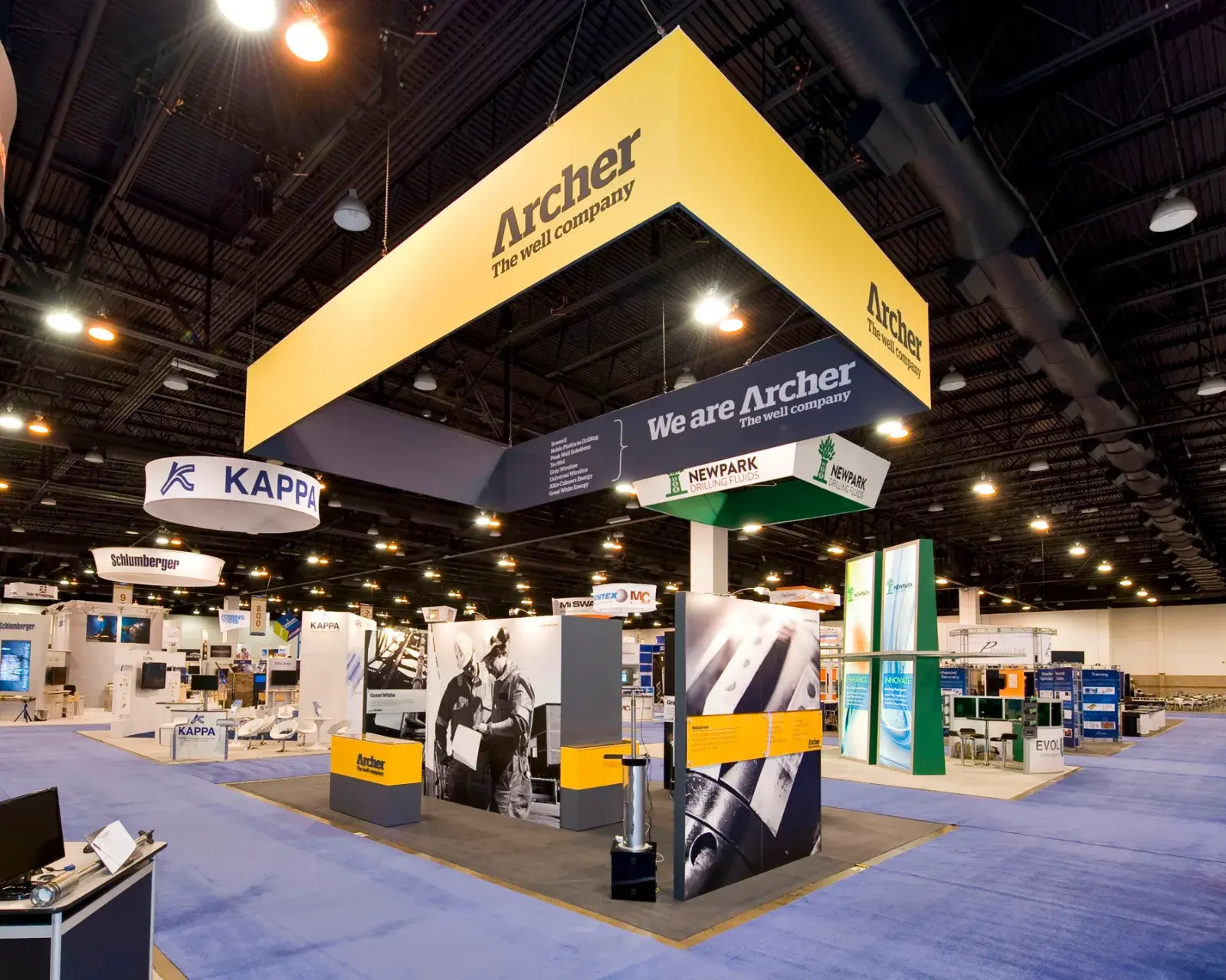 Archer's modular exhibition stand at ATCE