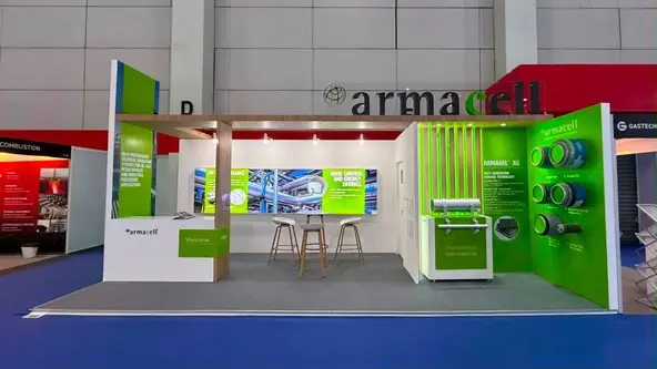 Armacell's stand at Gastech