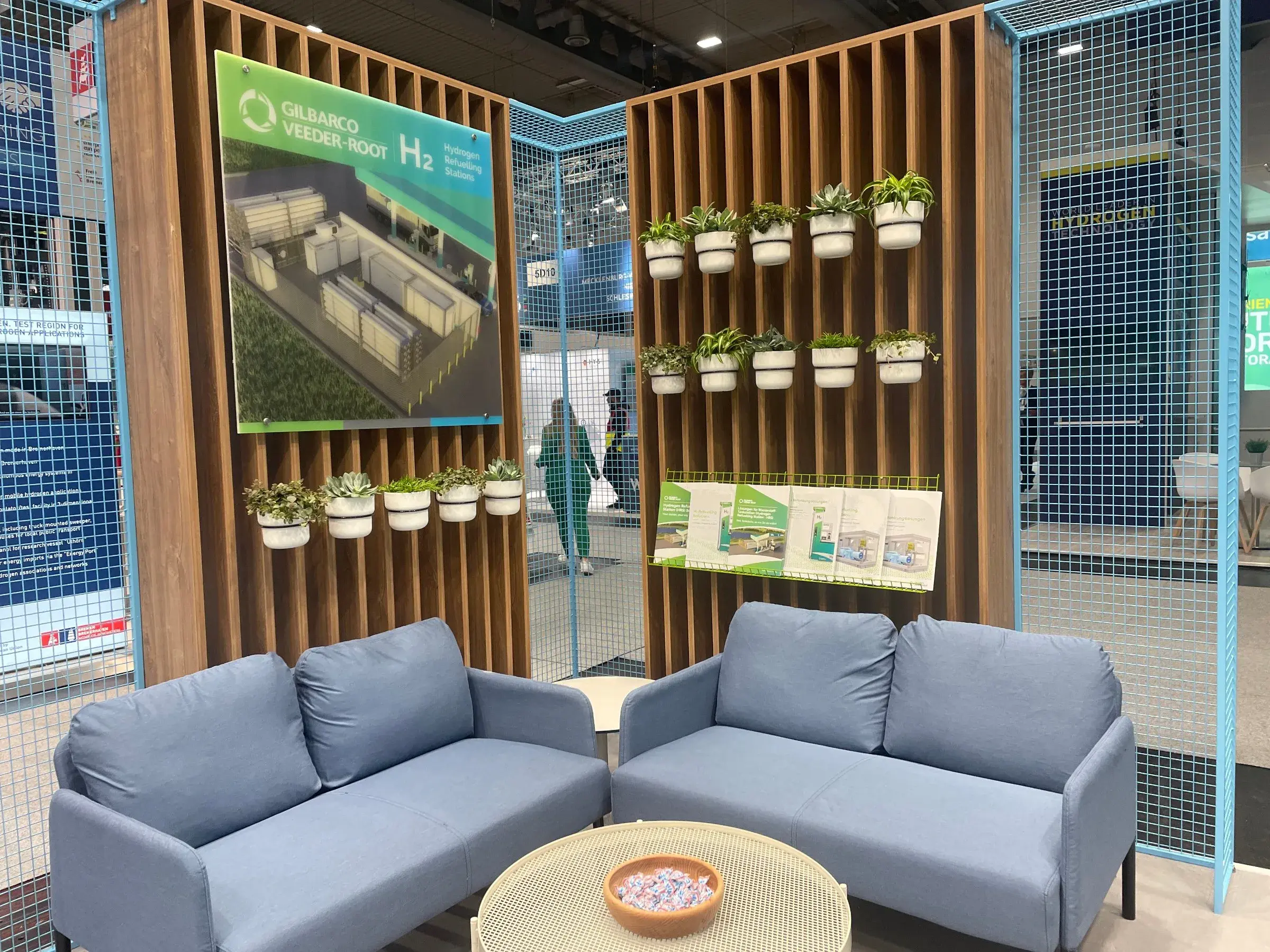 GVR's stand lounge at Hydrogen Technology Expo
