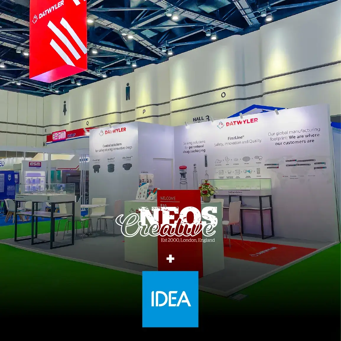 Datwyler stand, delivered with IDEA