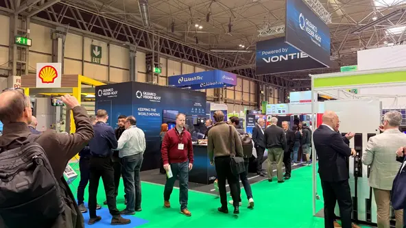 Vontier forecourt technology stand at the Forecourt Show