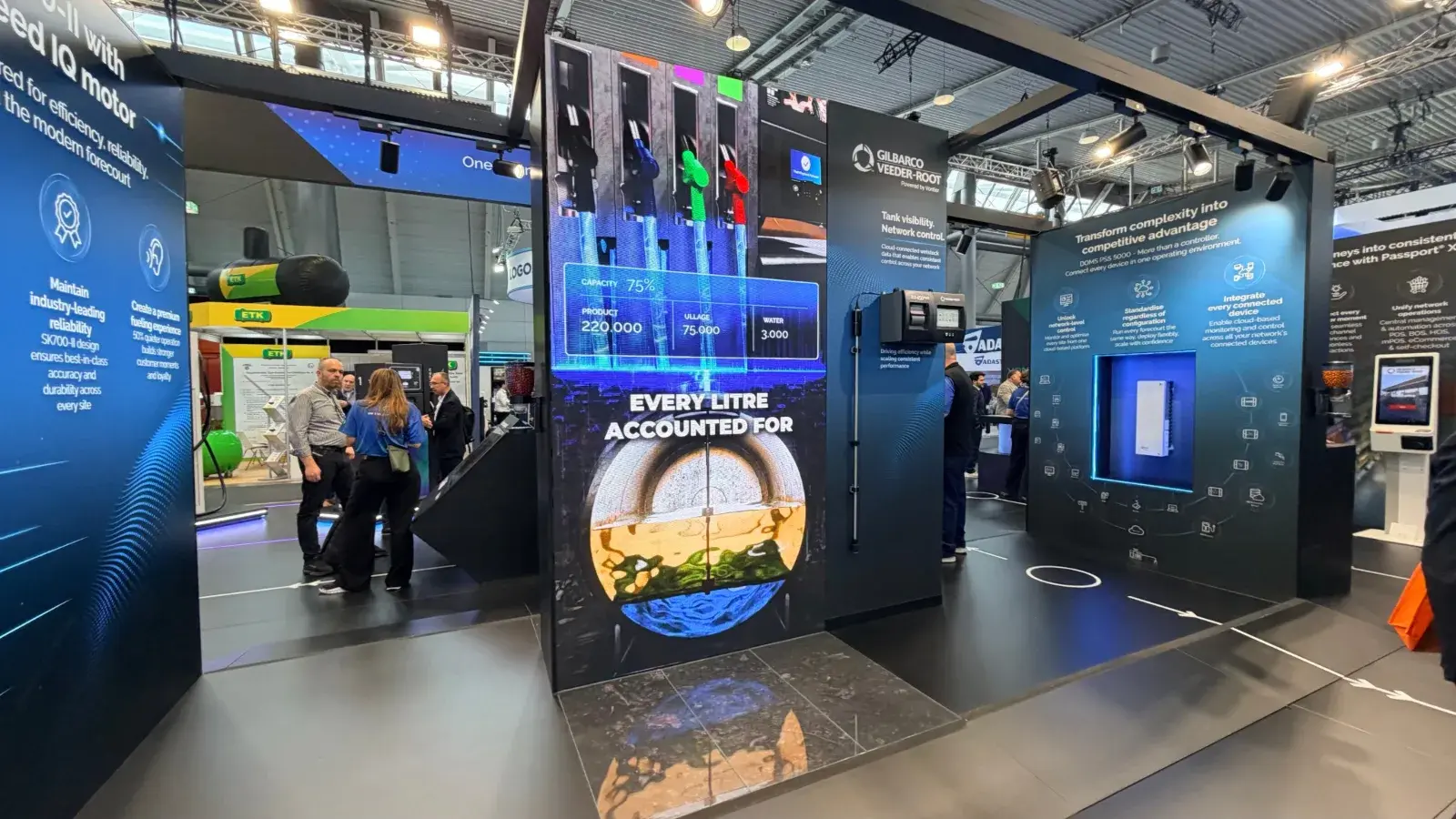 Vontier's connected forecourt stand at UNITI Expo