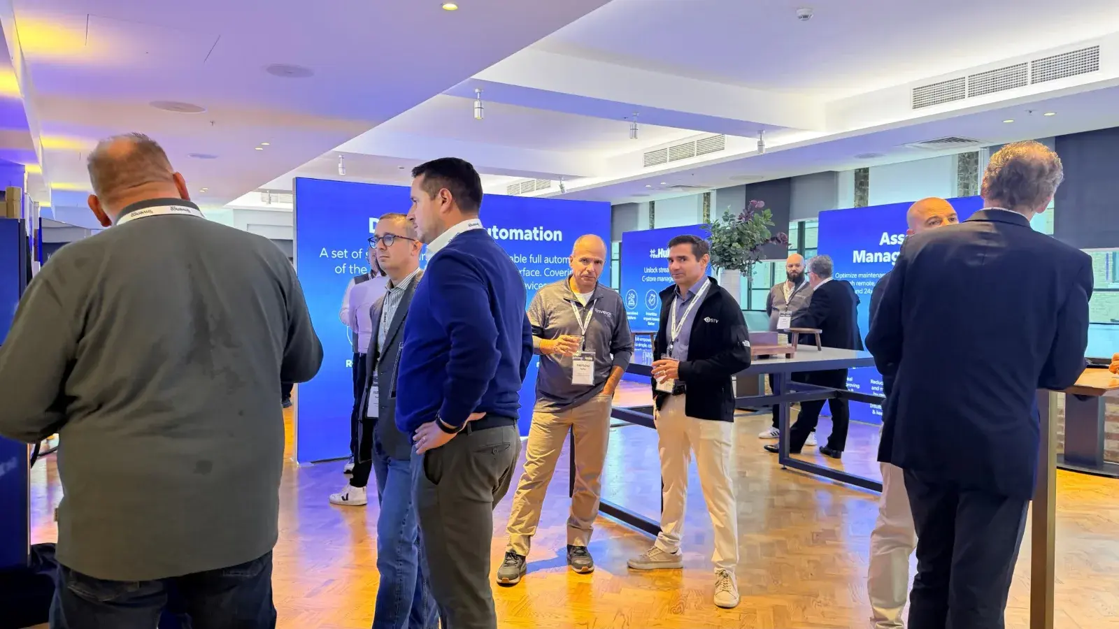 Customers exploring Vontier's connected forecourt technology hands-on at RTC